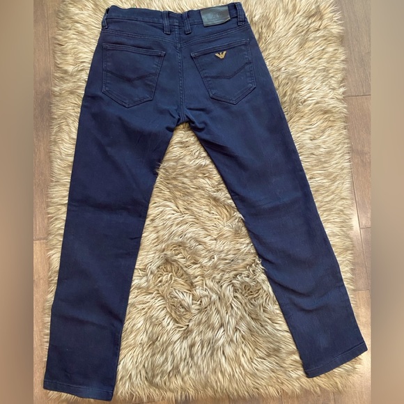 AJ Armani Jeans Men Straight Leg Jeans 30” - Picture 5 of 7